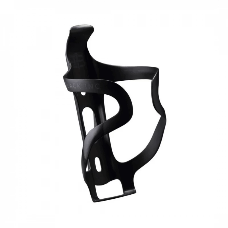 Porta Botellas Black Inc Fibra Carbono Negro