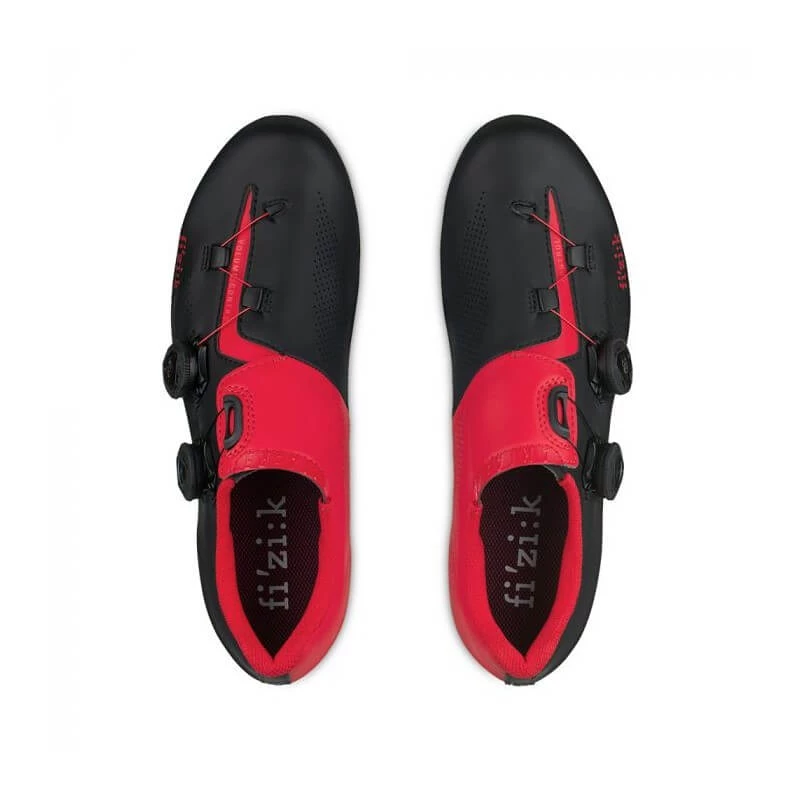Zapatillas Fizik Aria R3 Negro Rojo - Imagen 3