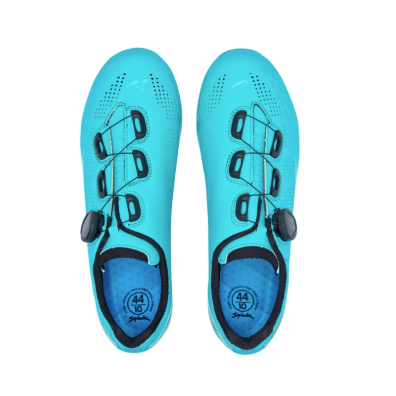 Zapatillas Spiuk Aldama Road Carbon Turquesa Mate - Imagen 3